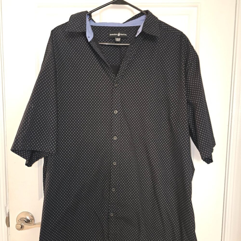 Men Beverly Hills Polo Club Button Shirt Short Sleeve 3X